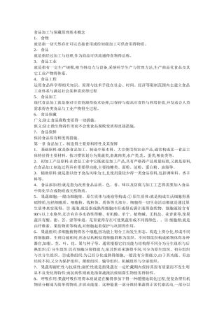 食品保藏原理