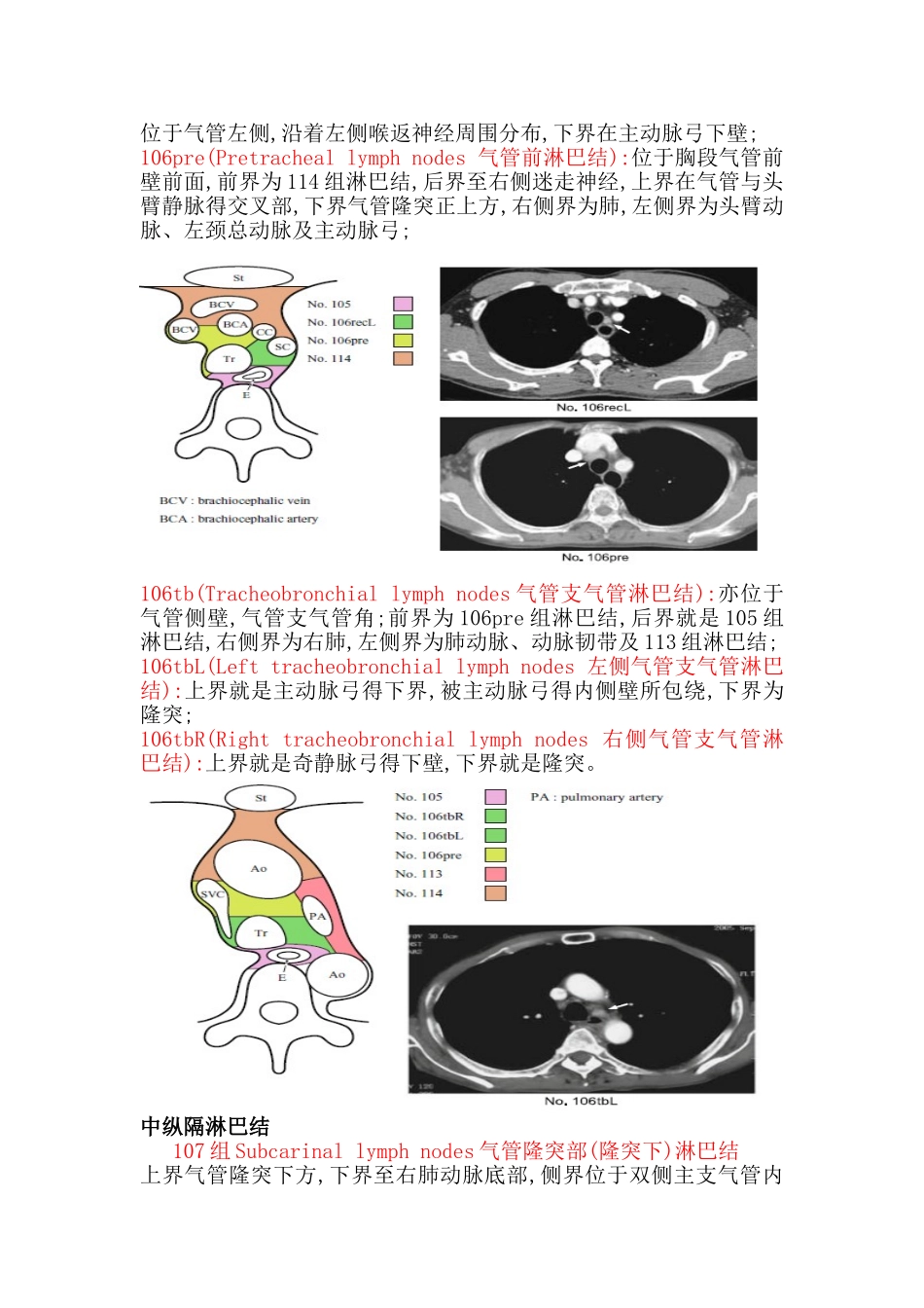 食管癌淋巴结解剖及CT定义-山东省肿瘤医院经验_第3页