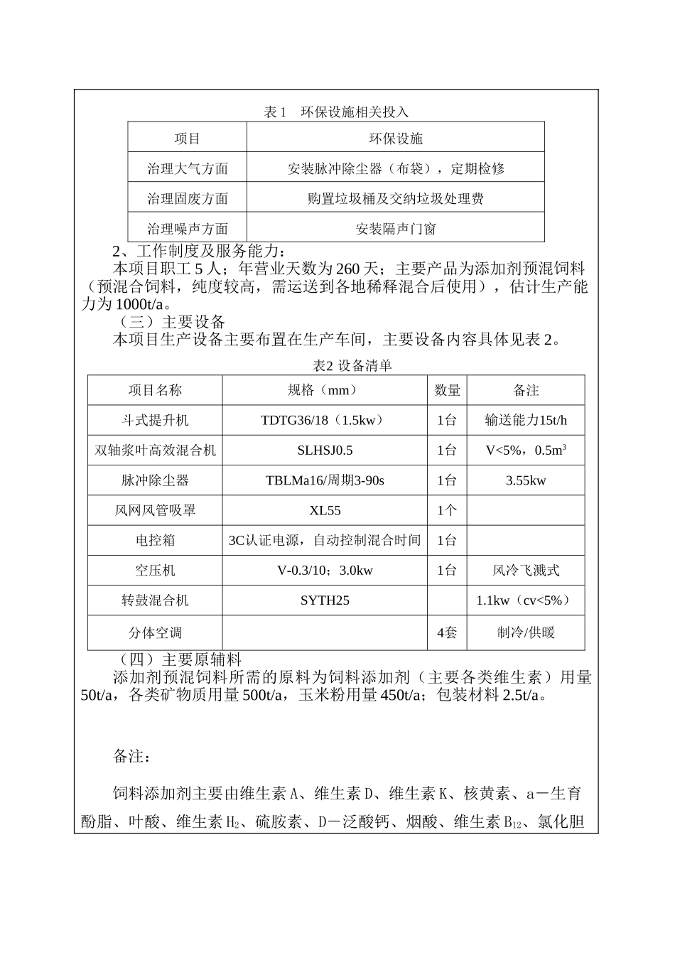 饲料厂建设项目环境评估报告_第3页