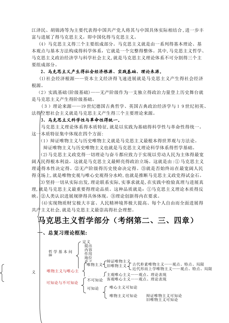 马原重点知识笔记_第3页