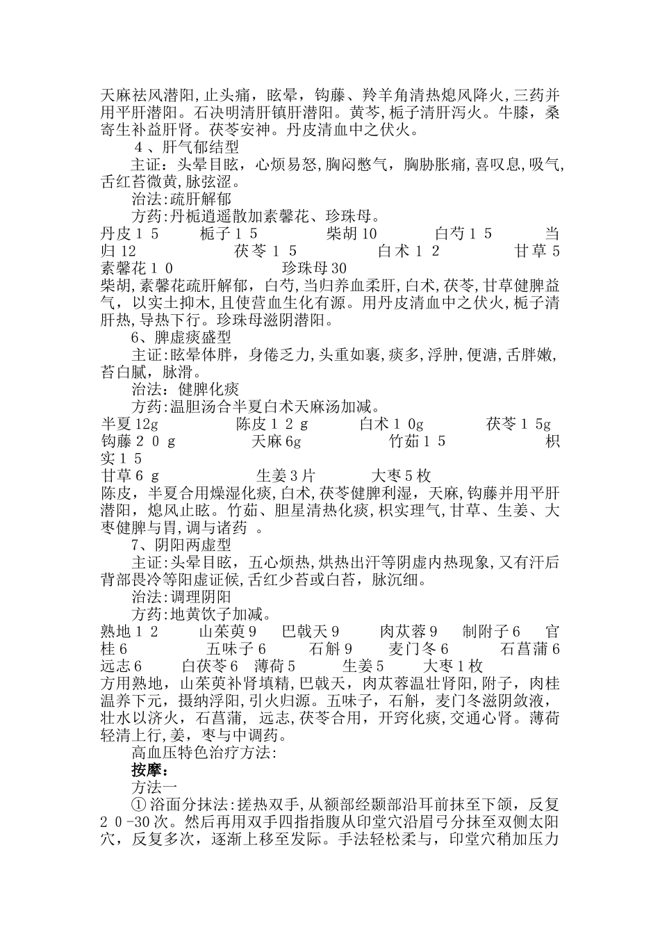 高血压病的中医诊疗方案_第2页