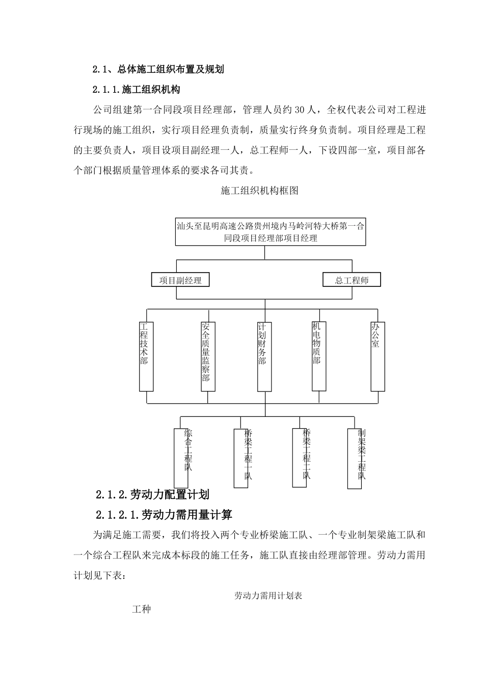 高速公路某大桥施工组织设计_第3页
