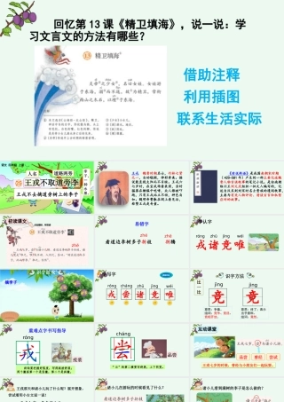 【统编版2025秋新教材】小学语文四年级上册第八单元-25 王戎不取道旁李【优 质版】课件