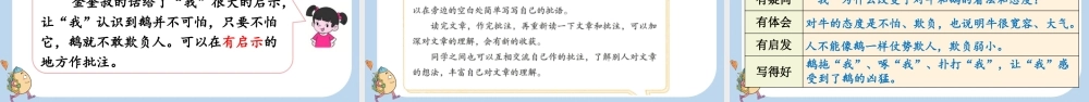 【统编版2025秋新教材】小学语文四年级上册第六单元-18 牛和鹅 课件