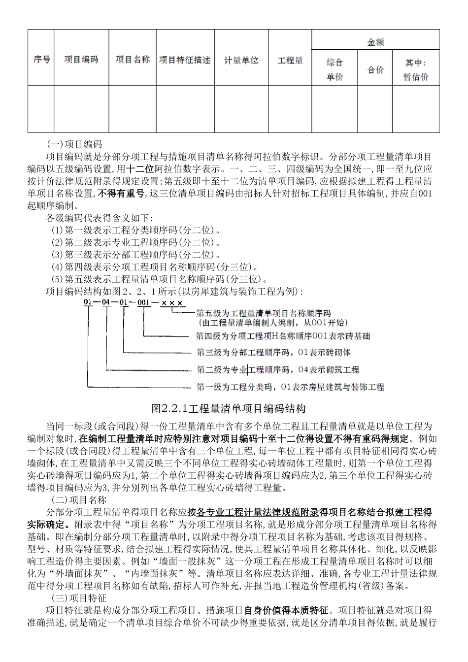 007 第二节 工程量清单计价与计量规范 造价师计价教材word版_第3页
