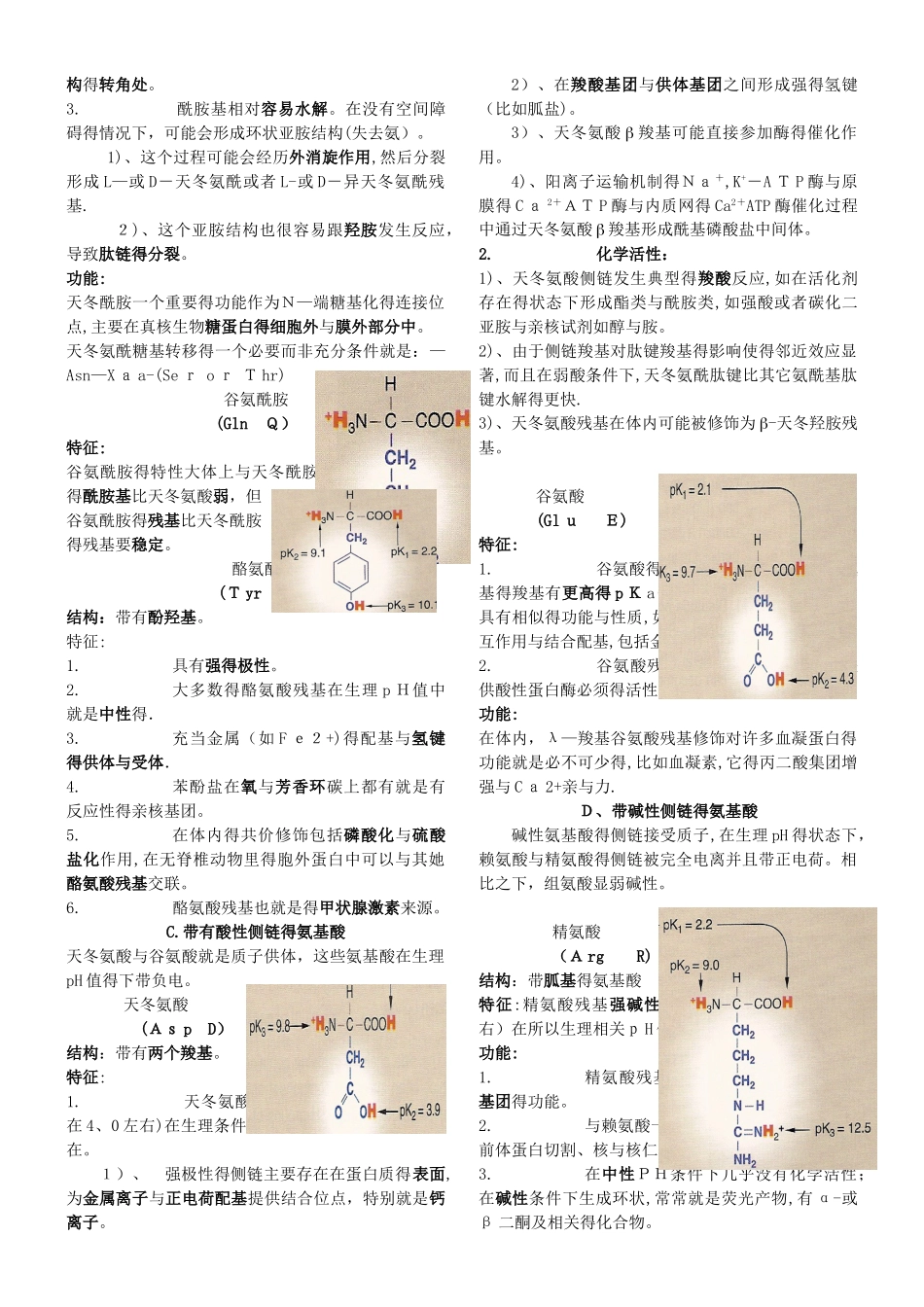 1.蛋白质结构与功能-----氨基酸_第3页