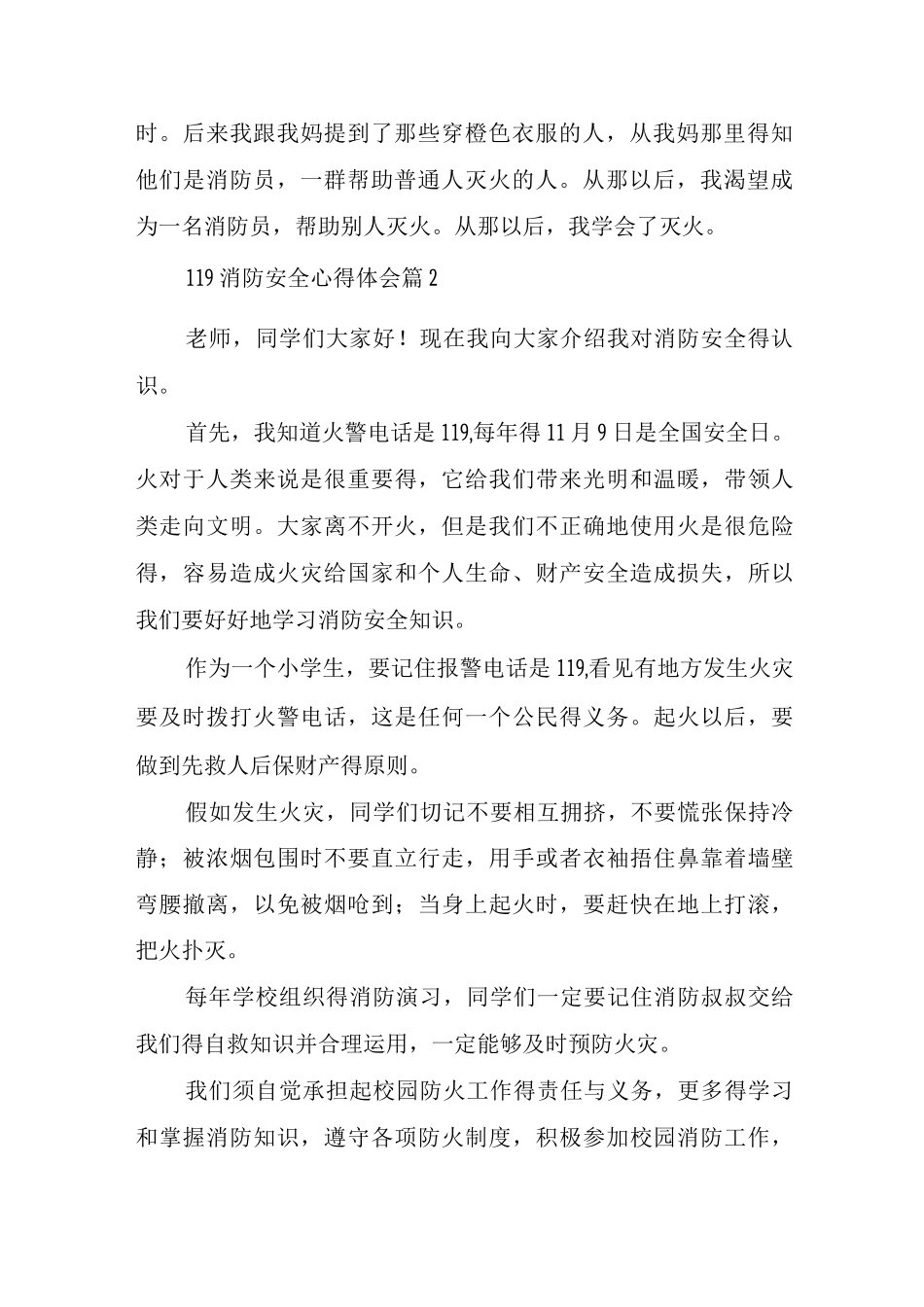 119消防安全心得体会_第2页