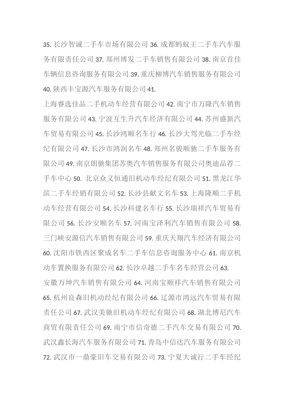 2025-2025年度二手车经销商百强企业_第2页