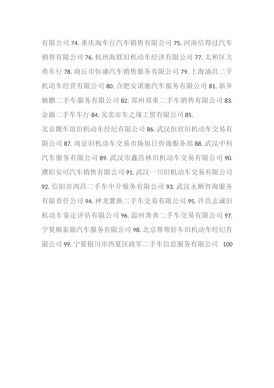 2025-2025年度二手车经销商百强企业_第3页