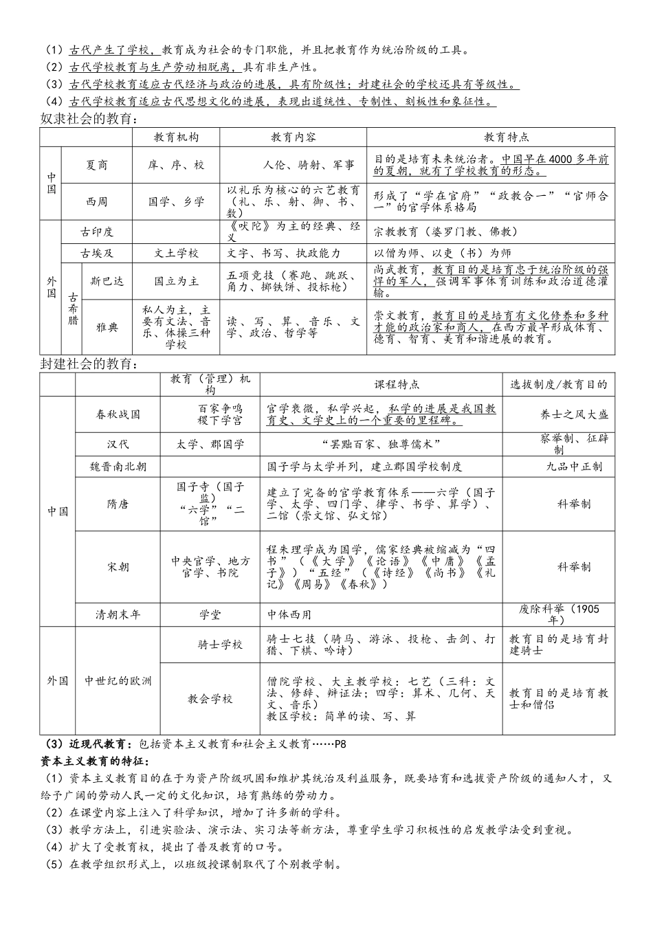 2025下半年教师资格证《教育知识与能力》重点整理_第2页
