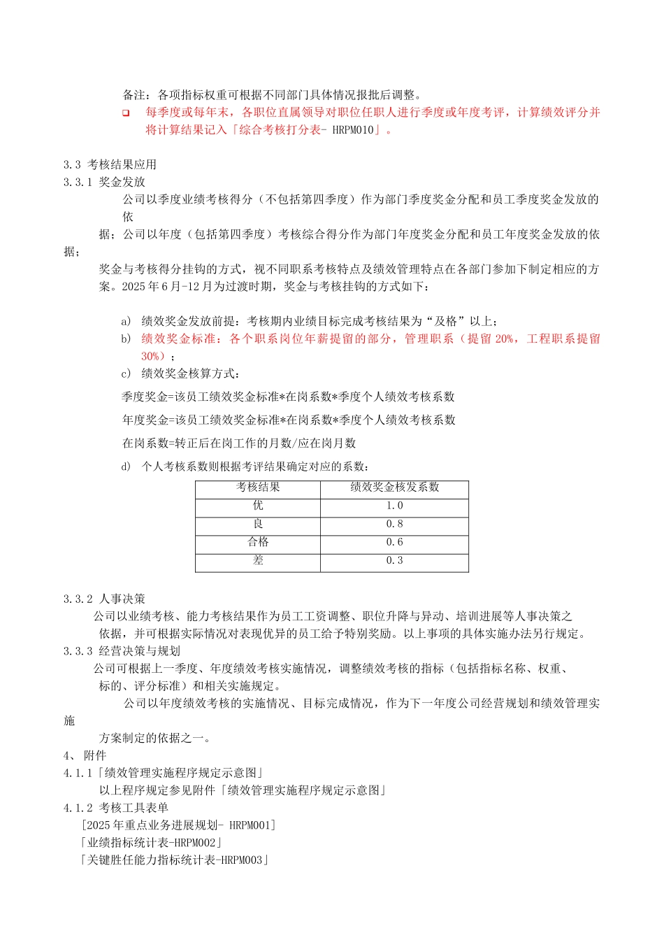 2025四川新力葆绩效管理方案_第3页