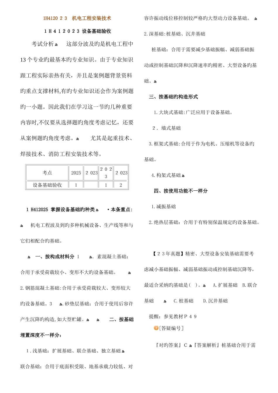 2025年一级建造师机电工程专业管理与实务_第1页