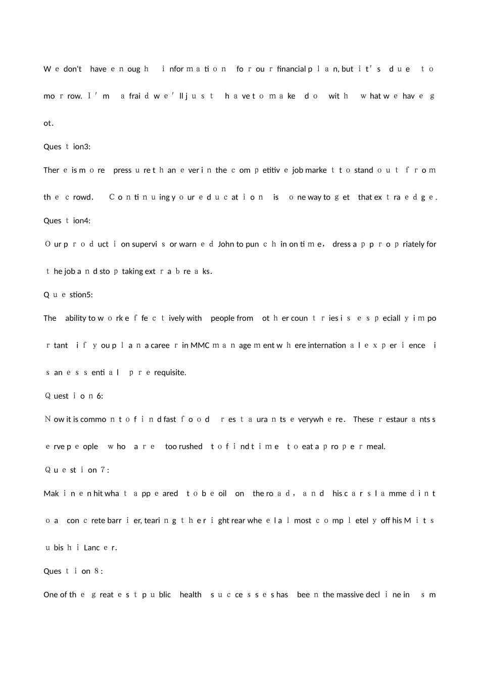 2025年上海中级口译考试真题答案及解析_第3页