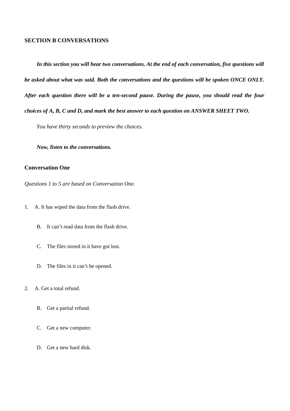 2025年专四真题版高保真_第3页