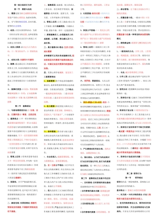 2025年中级经济师人力资源精简版