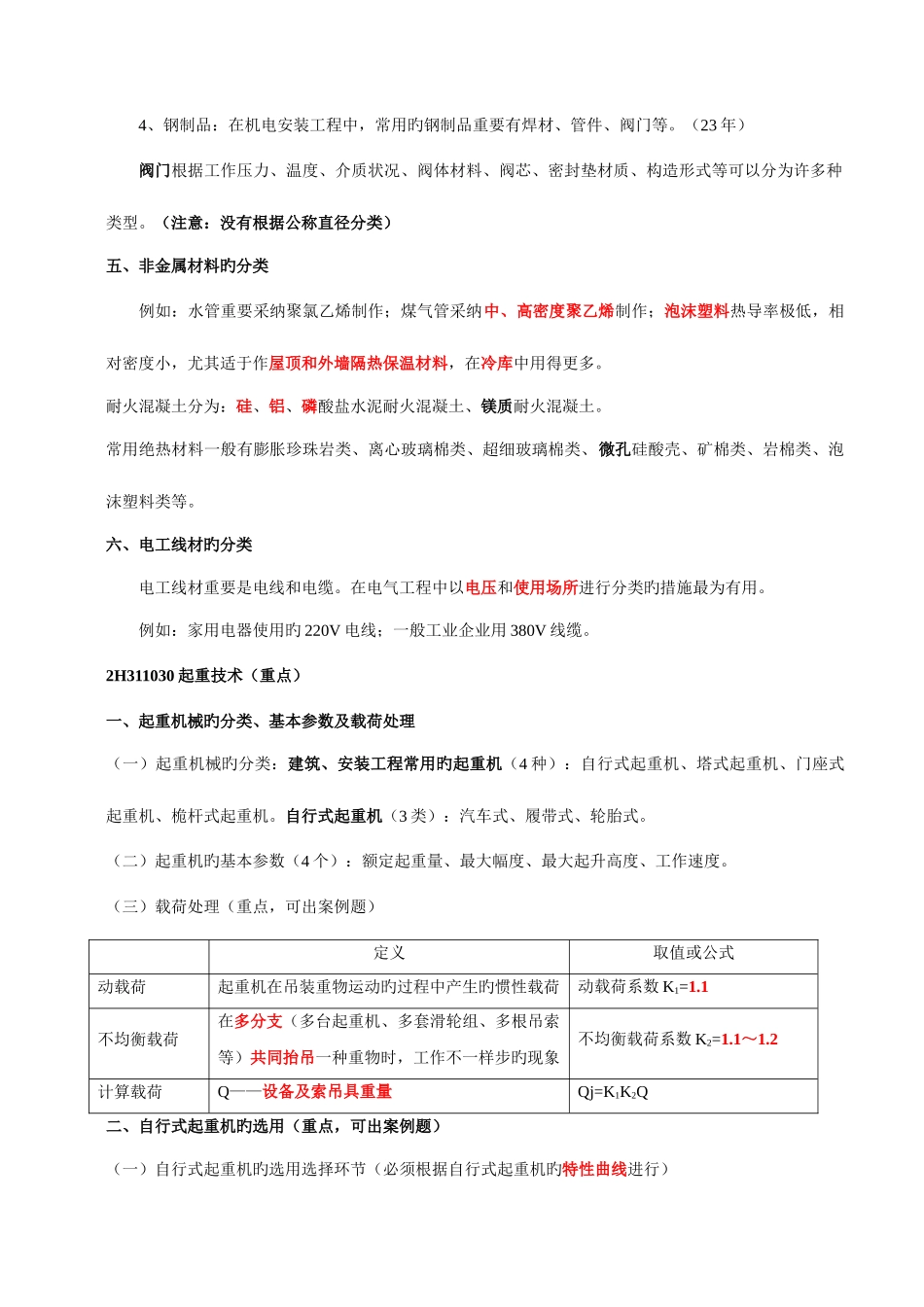 2025年二级建造师机电工程管理与实务复习资料_第3页