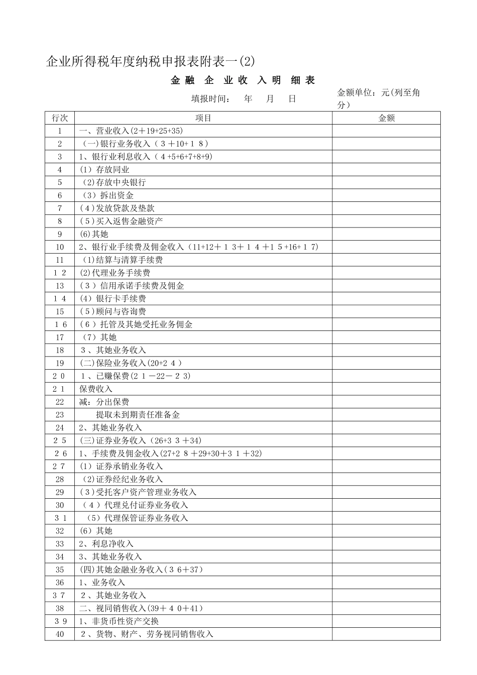 2025年企业所得税年度申报表_第3页