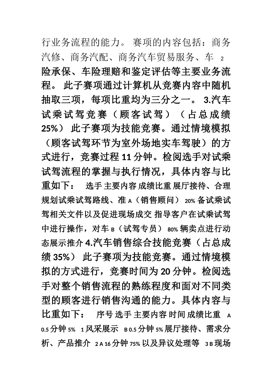 2025年全国职业院校技能大赛汽车营销赛项规程_第2页