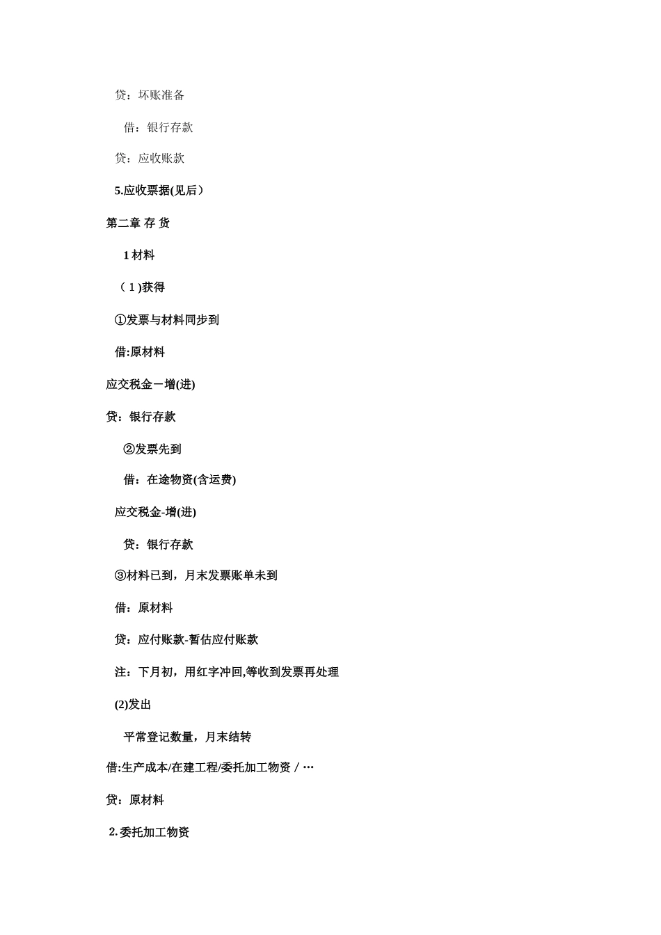 2025年初级会计职称初级会计实务会计分录_第3页