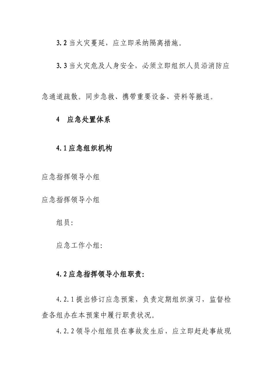 2025年办公区域着火事故应急预案_第3页