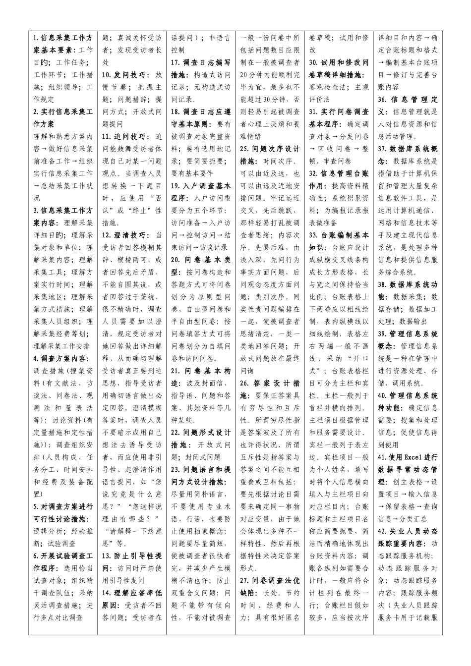 2025年劳动保障协理员三级技能缩印版_第1页