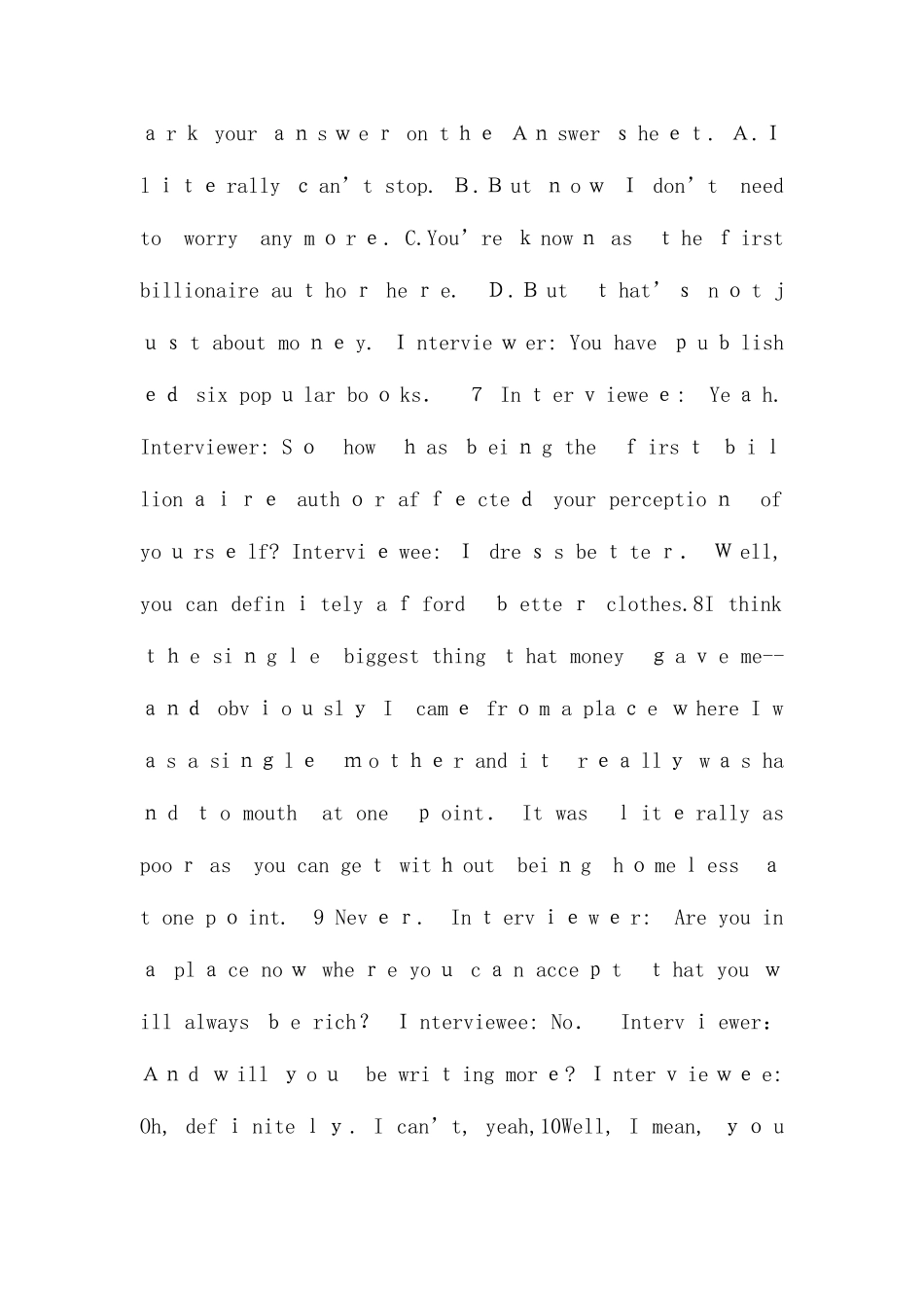 2025年同等学力申硕英语真题及答案解析_第3页