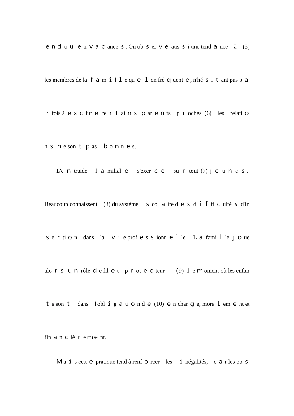 2025年同等学力法语完型填空习题附答案和详解_第2页