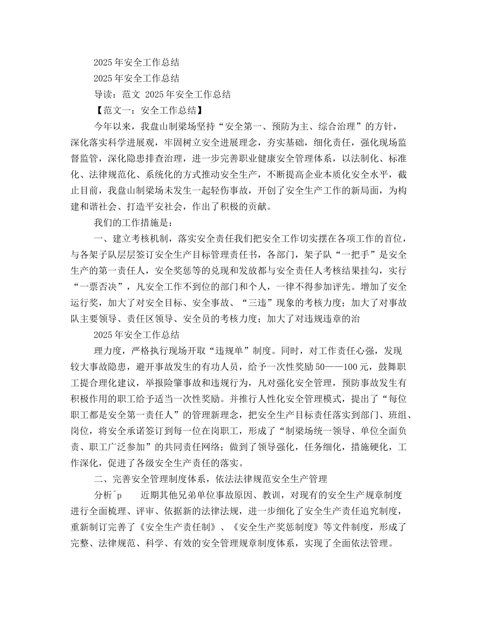 2025年国家安全工作总结_第3页