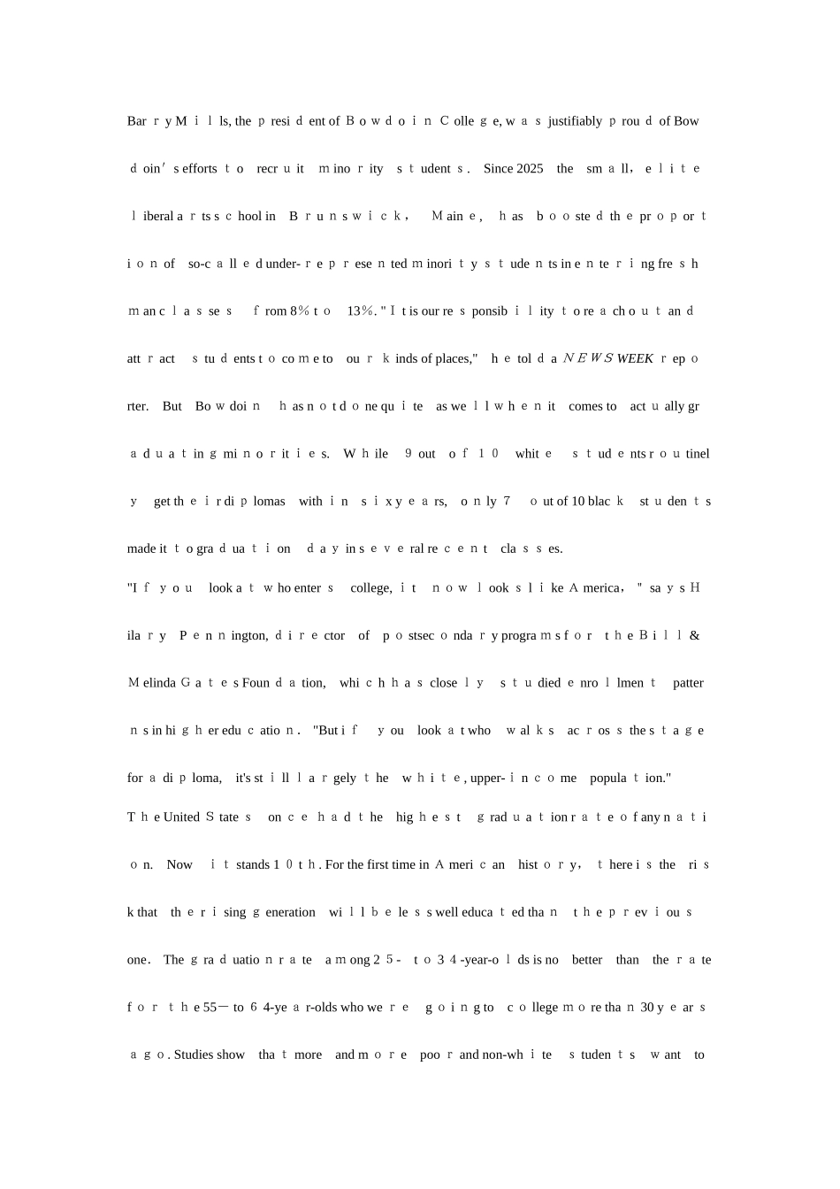 2025年大学英语六级真题及答案详解_第2页