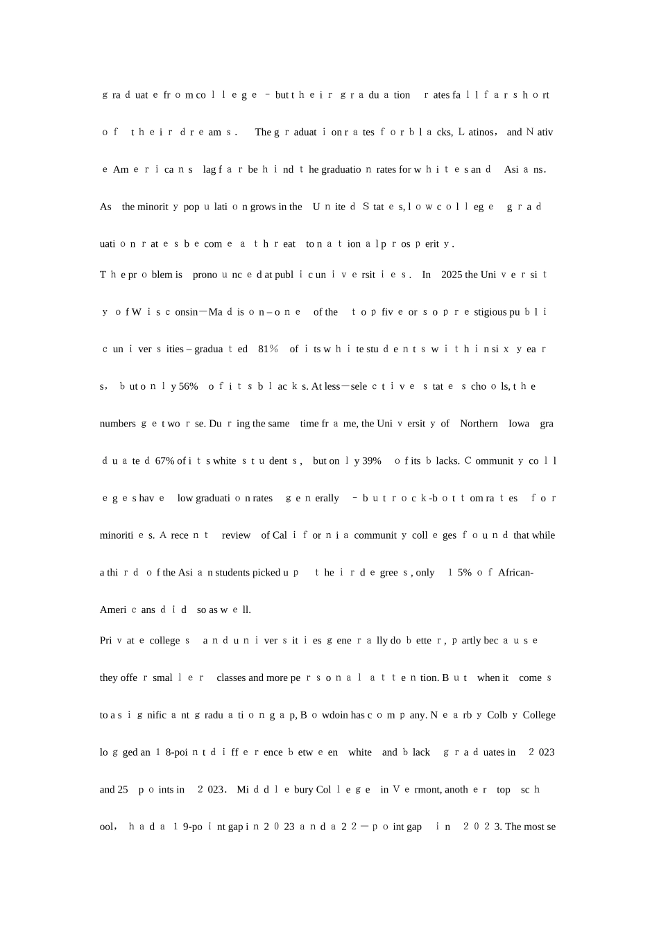 2025年大学英语六级真题及答案详解_第3页