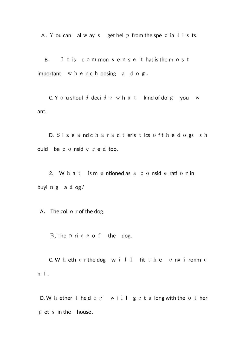 2025年学位英语题库_第3页