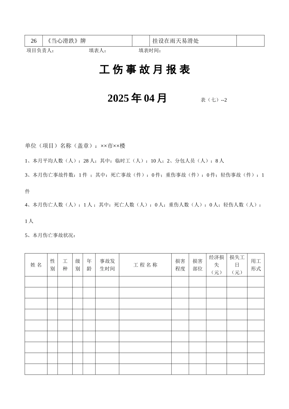 2025年安全员用得着安全资料全套表格_第2页