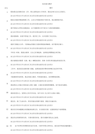 2025年岗位胜任力模型评估测试题库