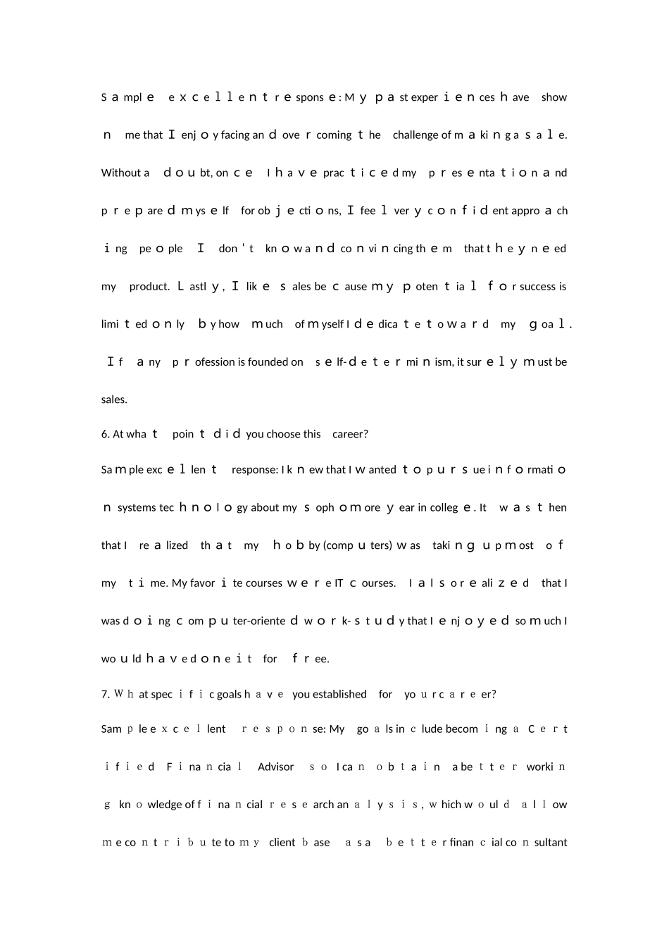 2025年常见英文面试问题答案_第3页