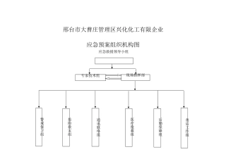 2025年应急预案组织机构图