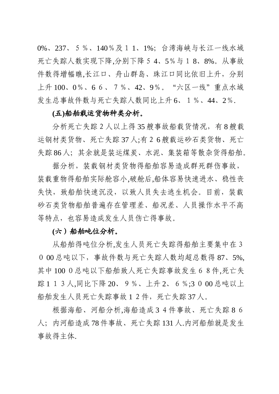 2025年度船舶事故统计分析报告_第3页