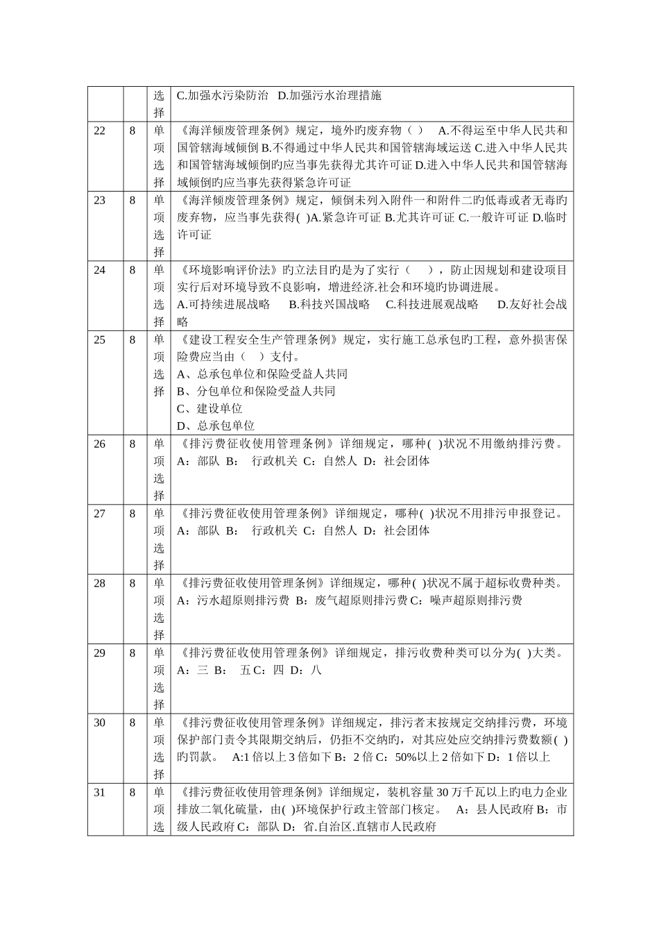 2025年建筑助理工程师职称考试题_第3页
