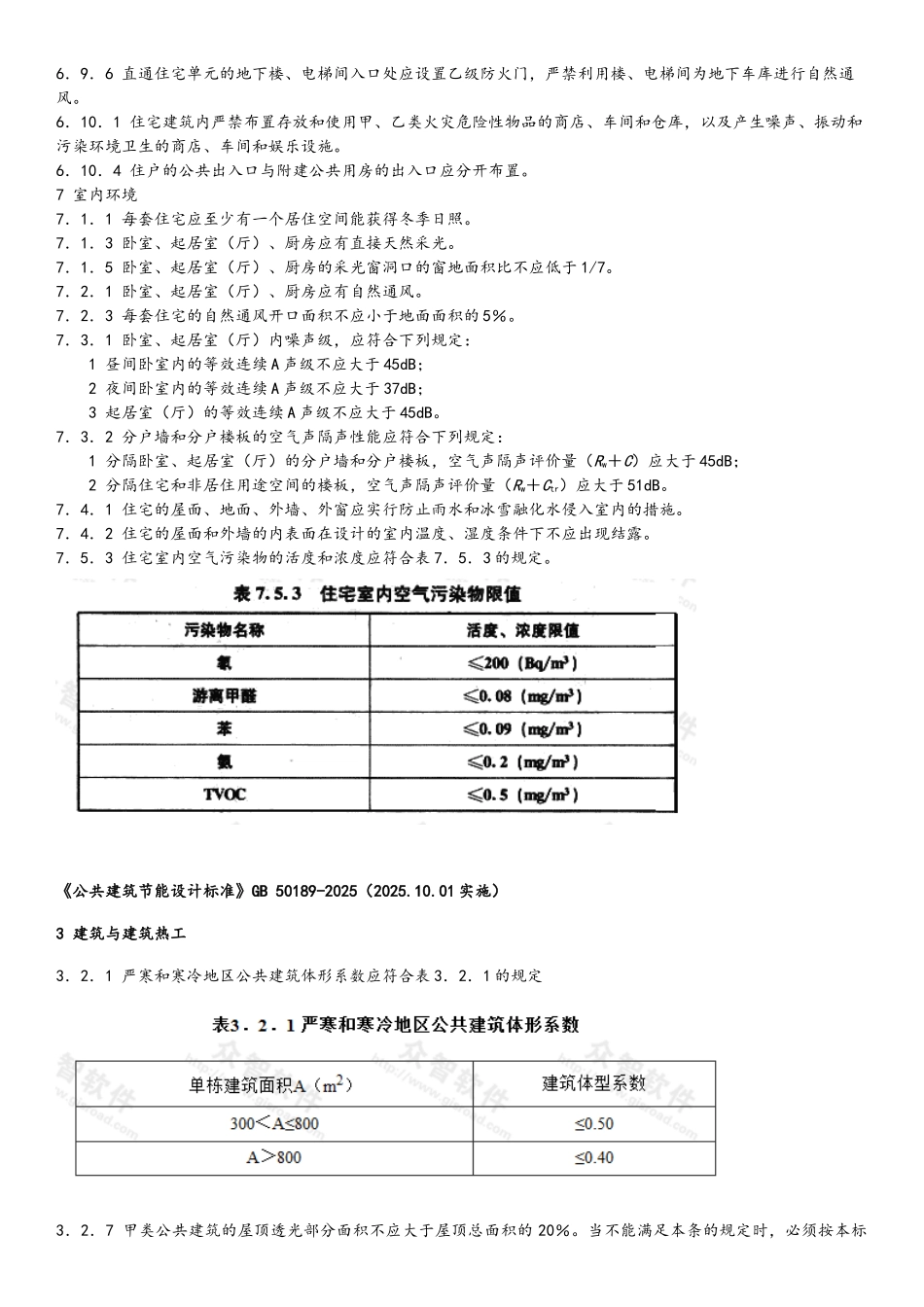 2025年建筑设计规范强条整理_第3页