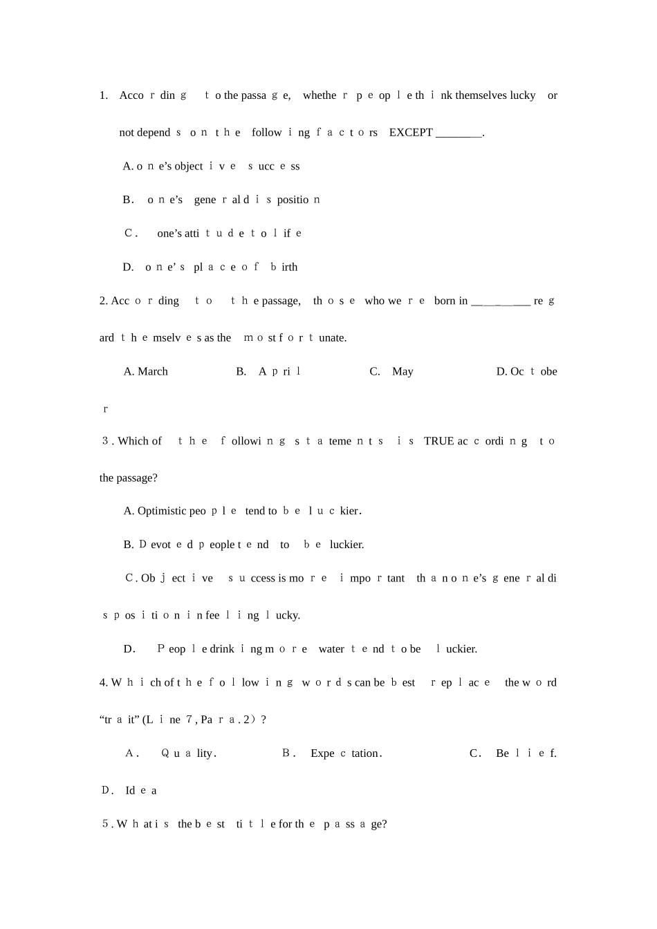 2025年成人高等教育学士学位英语考试复习资料_第3页