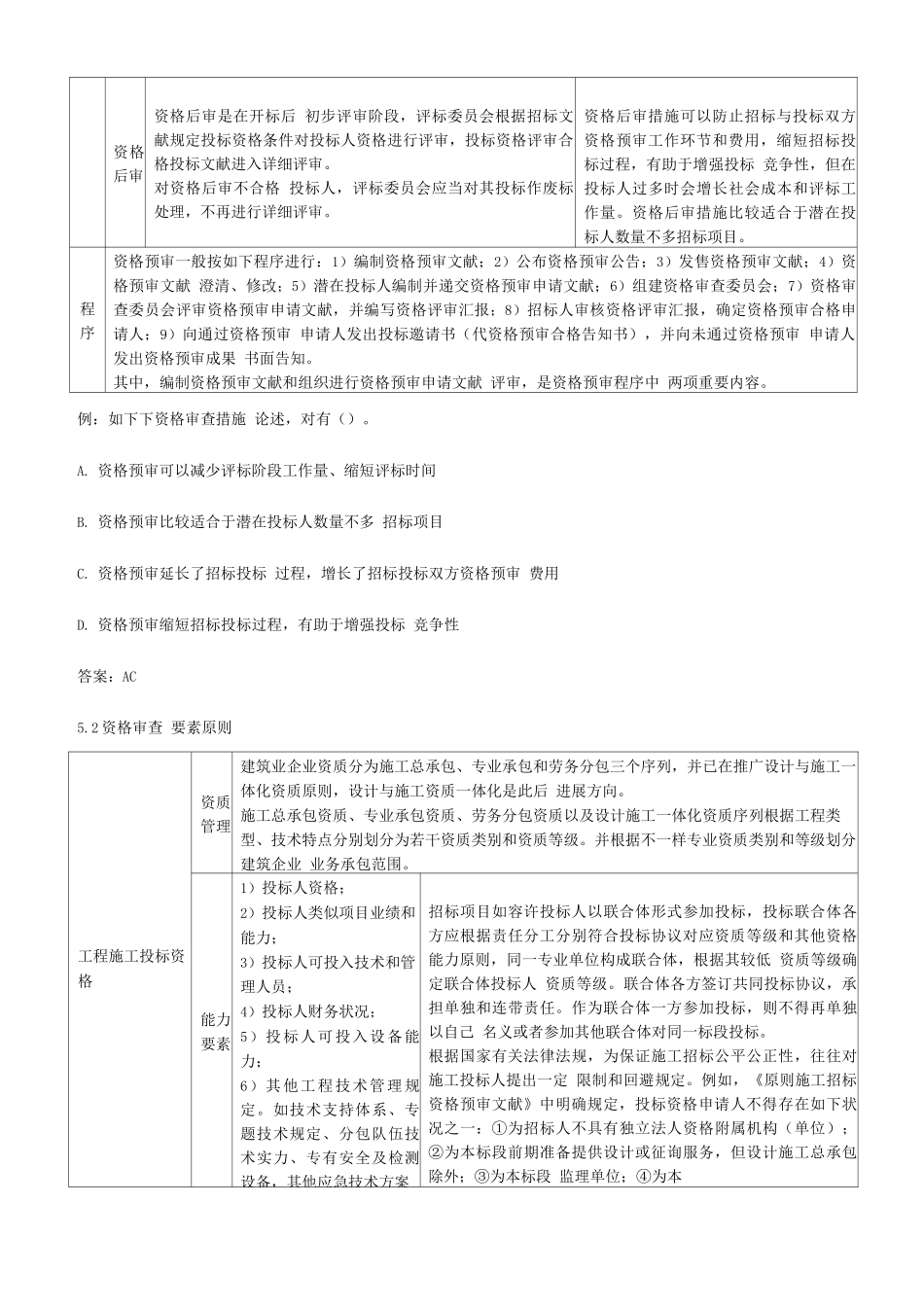 2025年新版招标师招标采购专业实务重点预习_第2页