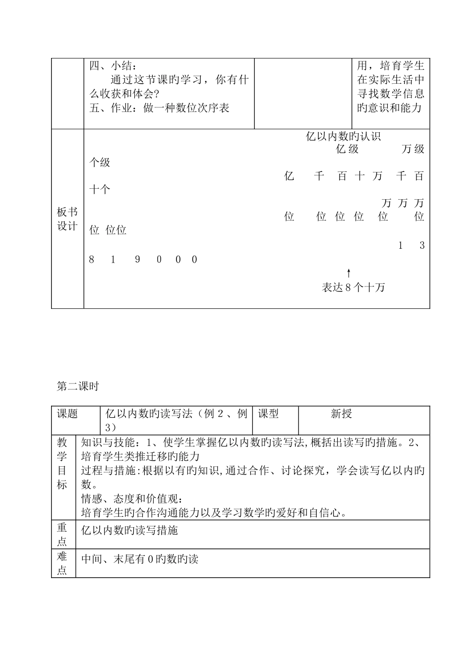 2025年新课标人教版小学数学第七册全册教案_第3页