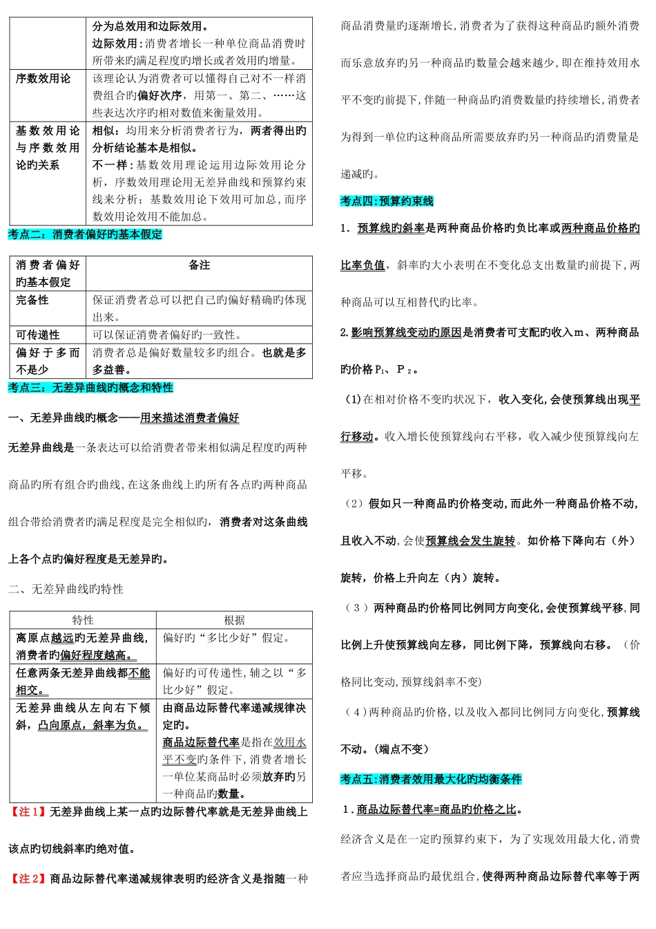 2025年最新版教材中级经济师经济基础知识重点总结_第3页