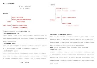 2025年最新道德与法治初一上全册知识点含思维导图