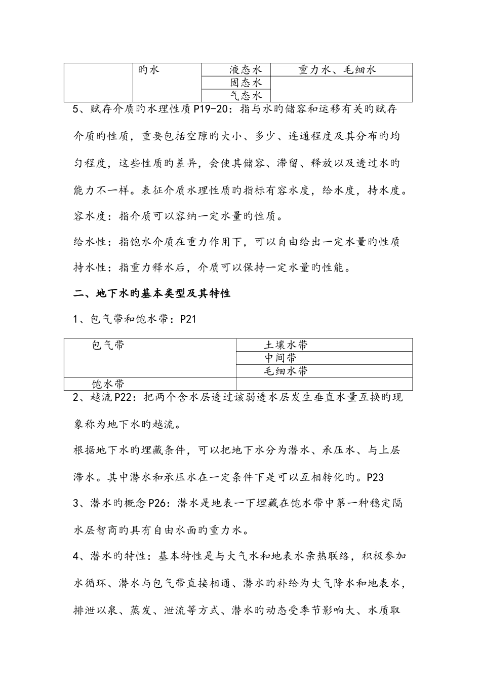 2025年水文地质学知识点整理_第2页