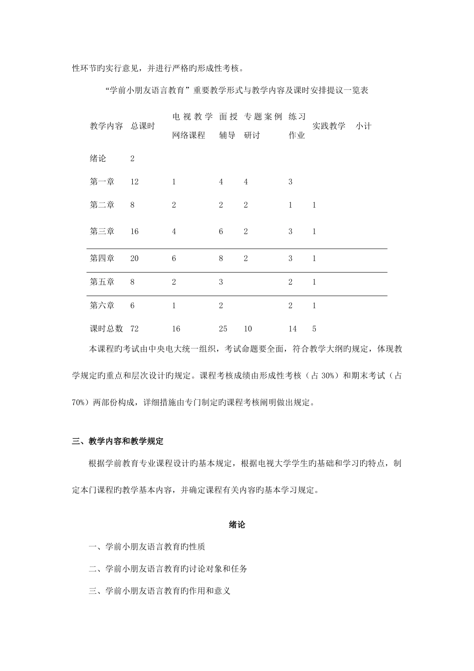 2025年版浙江广播电视大学学前教育专业专科_第3页