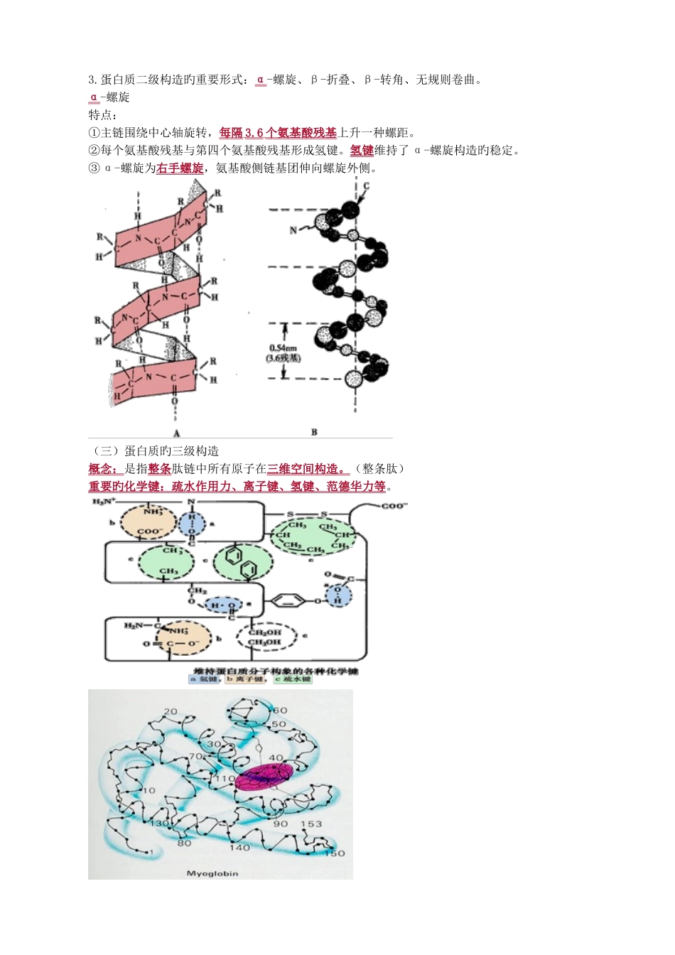 2025年生物化学重点知识点归纳总结_第3页