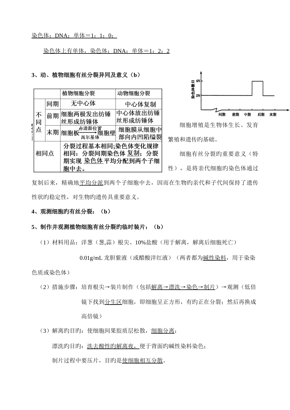 2025年生物浙科版必修知识点归纳_第2页