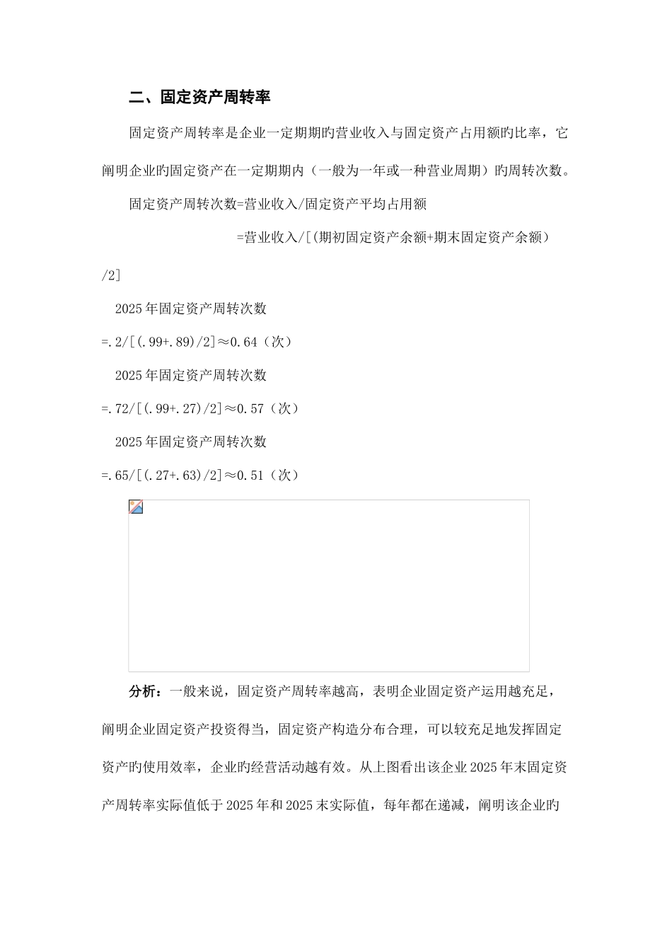 2025年电大作业歌华有线营运能力列表分析_第3页