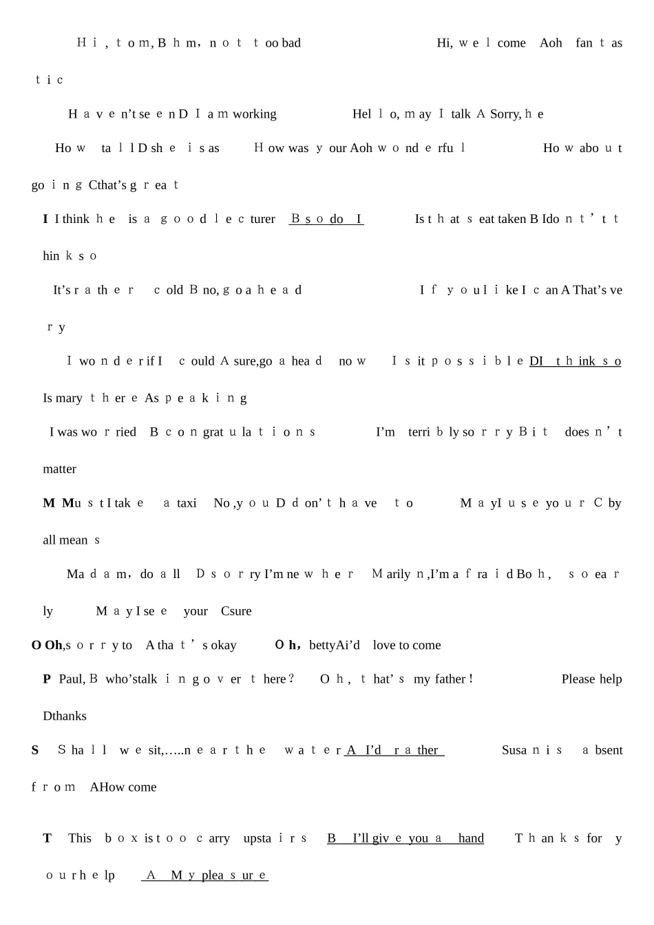2025年电大英语B答案文档_第2页
