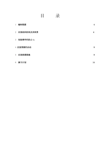 2025年监理现场应急预案
